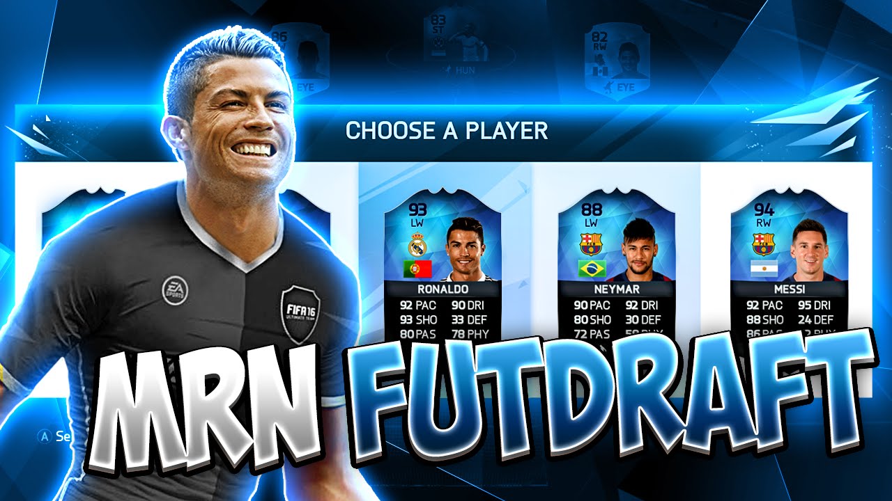 MESSI RONALDO NEYMAR AND MY BEST FUT DRAFT! FIFA 16 ULTIMATE TEAM