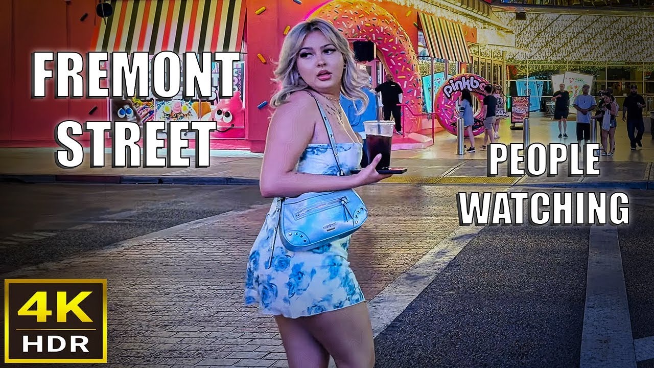 Fremont Street Las Vegas People Watching | May 2024