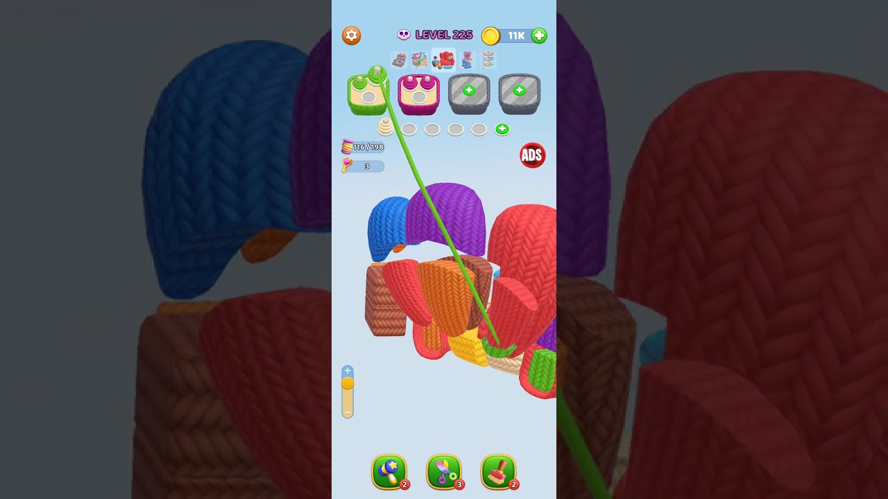 Yarn Fever level 225