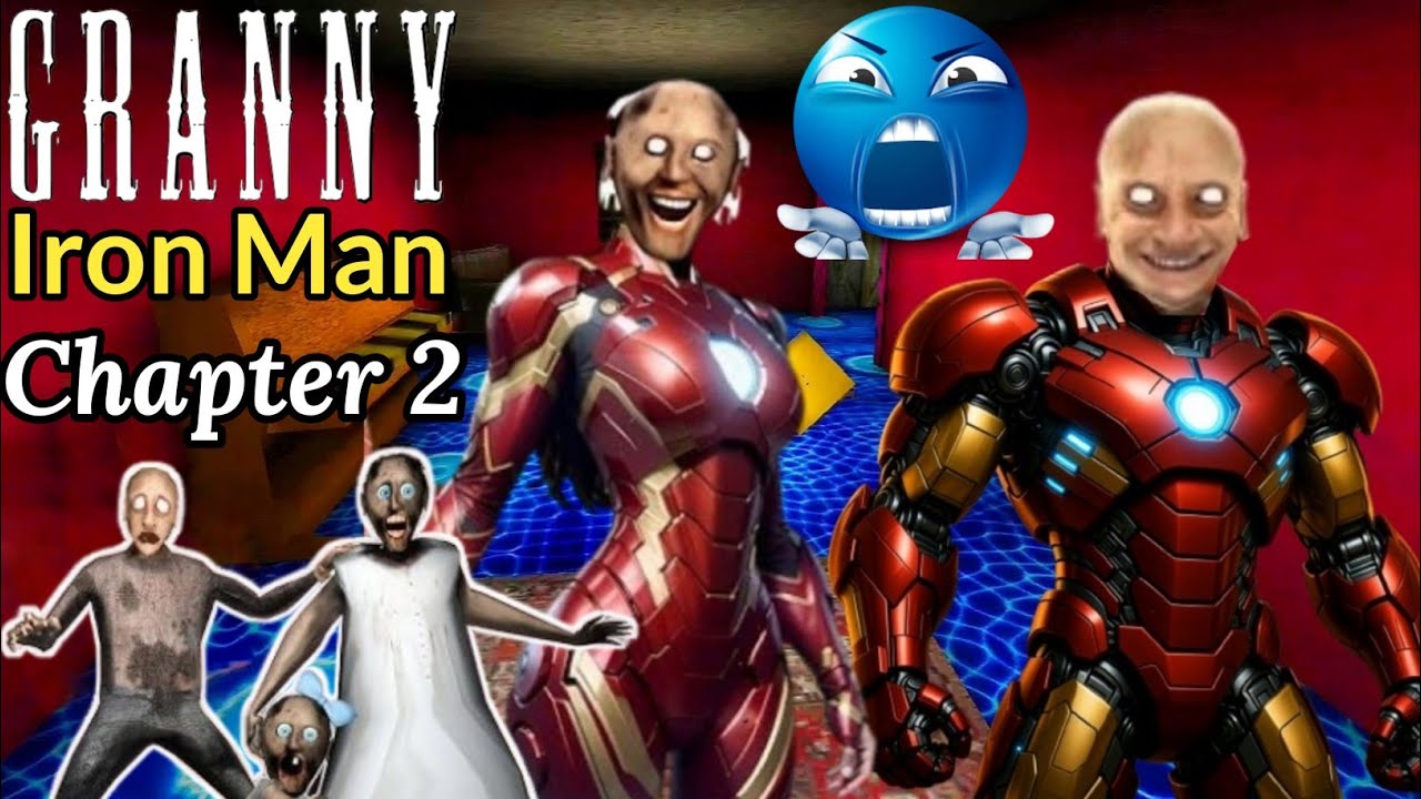 Granny Ironman Chapter 2 Horror Escape – Full Game Walkthrough 🔥|Granny Iron Man Escape| ironman 