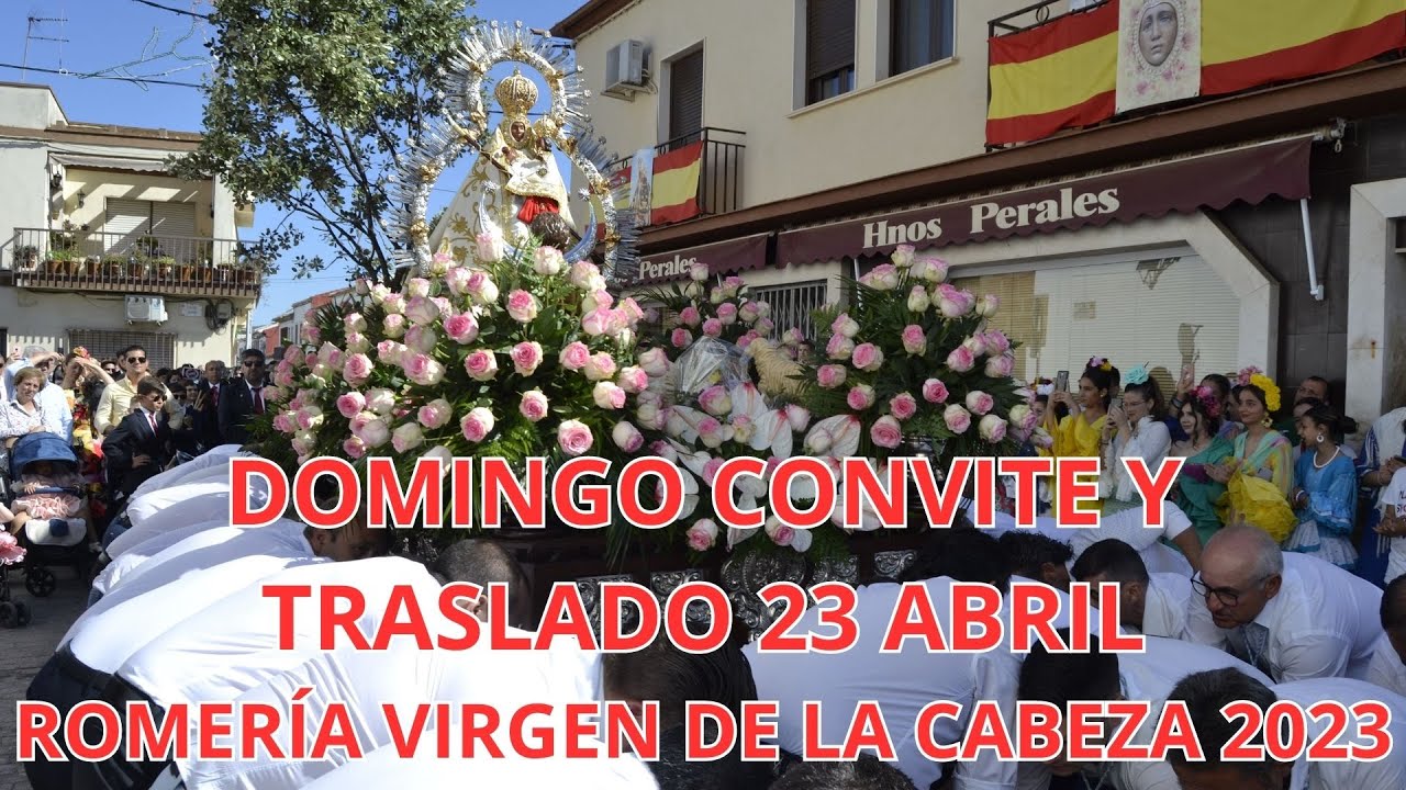 AMC Maestro Flores 2º Domingo Convite y Traslado de la Virgen de la Cabeza 23 abril 2023 · Marmolejo