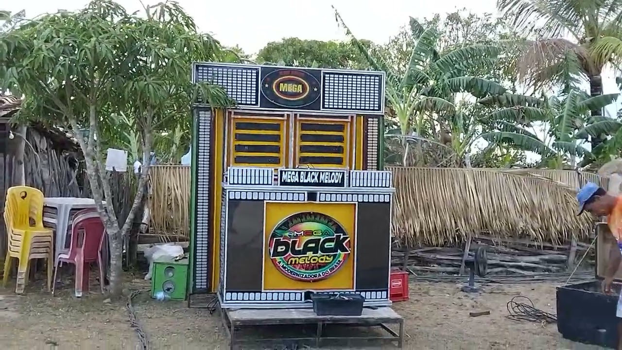 BASTIDORES MEGA  BLACK MELODY  EM SÃOLUIZINHO DA CHAPADA  .SANTA HELENA 