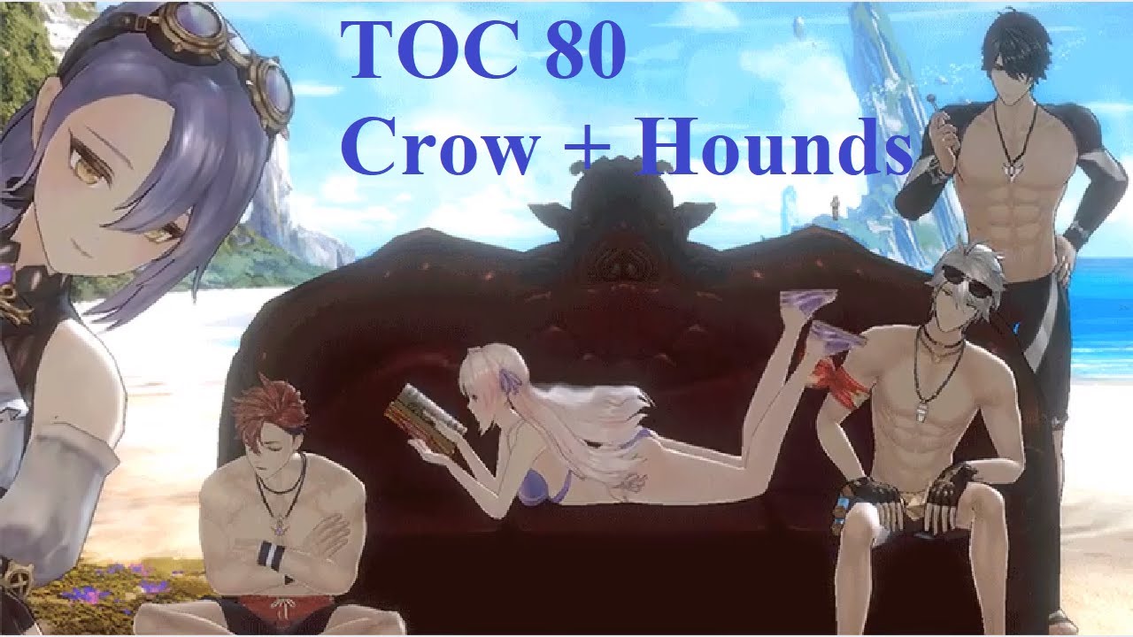 King's Raid: TOC 80 - Crow and Hounds (Puppies) Edition (Pre Buff Crow)