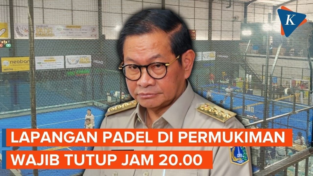 Lapangan Padel di Permukiman Jakarta Harus Tutup Maksimal Jam 8 Malam