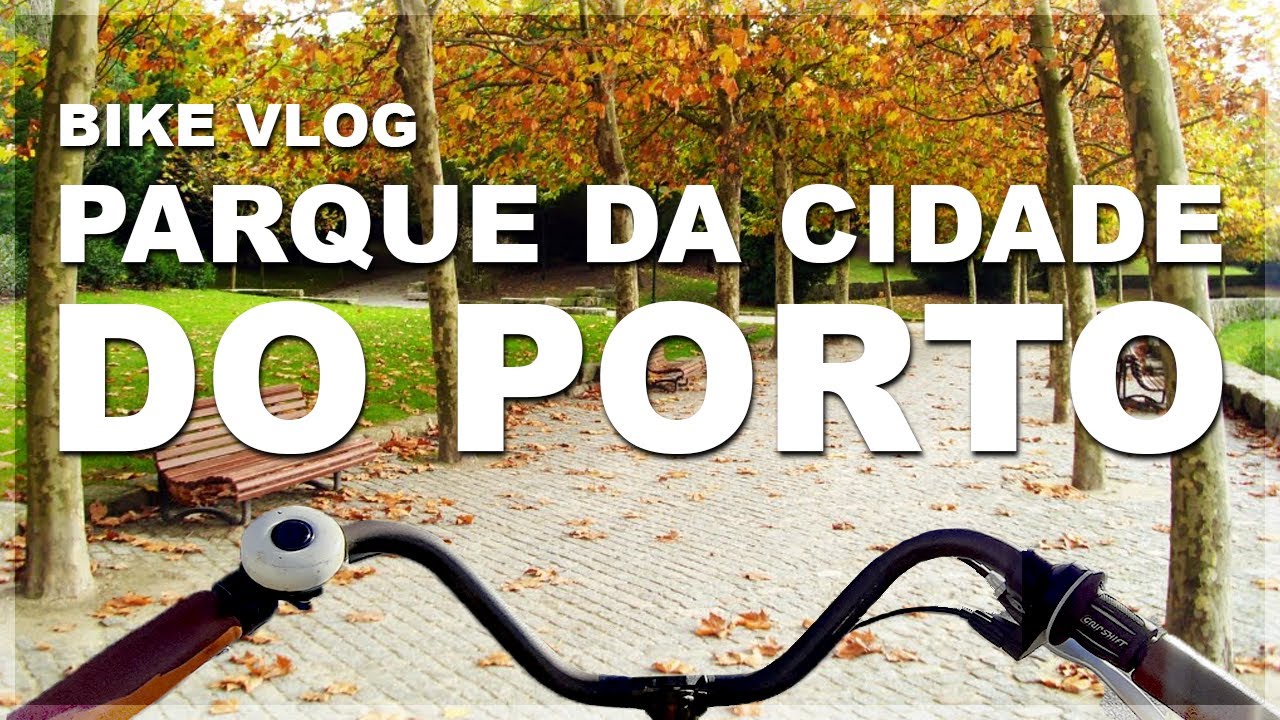 ROLÊ DE BIKE NO PARQUE DA CIDADE DO PORTO - MATOSINHOS - PORTUGAL - BIKE VLOG #06