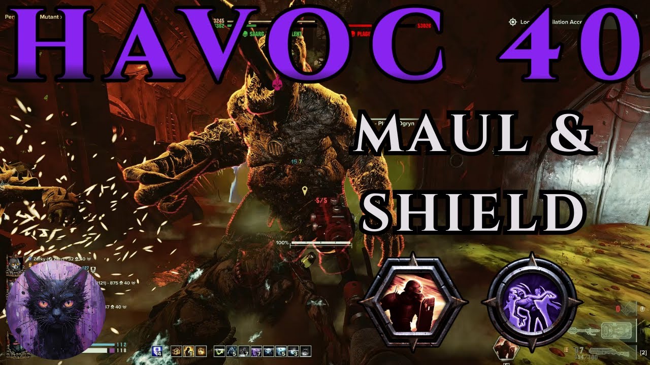 Arbites - Shock Maul & Shield Mk VI & Shotgun | Havoc 40 | Relay Station | Darktide