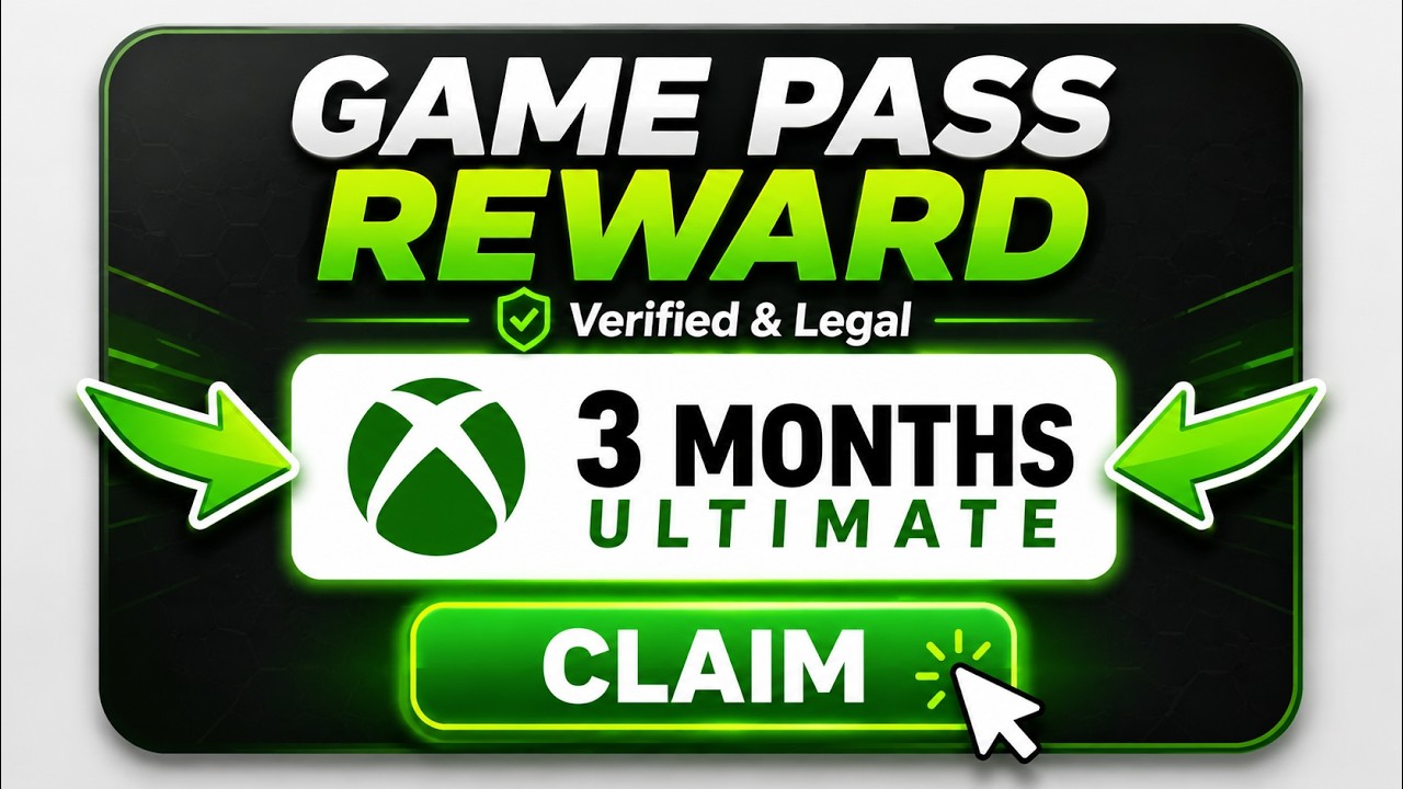 Как получить бесплатную подписку Xbox Game Pass в 2026 году 👀 (100% легально и просто)