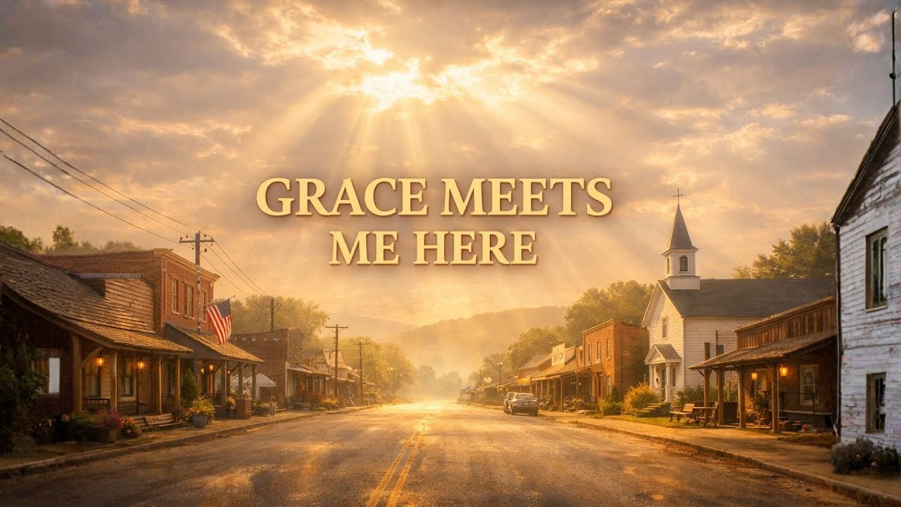 Grace Meets Me Here | Acoustic Country Worship | Christian Faith Song