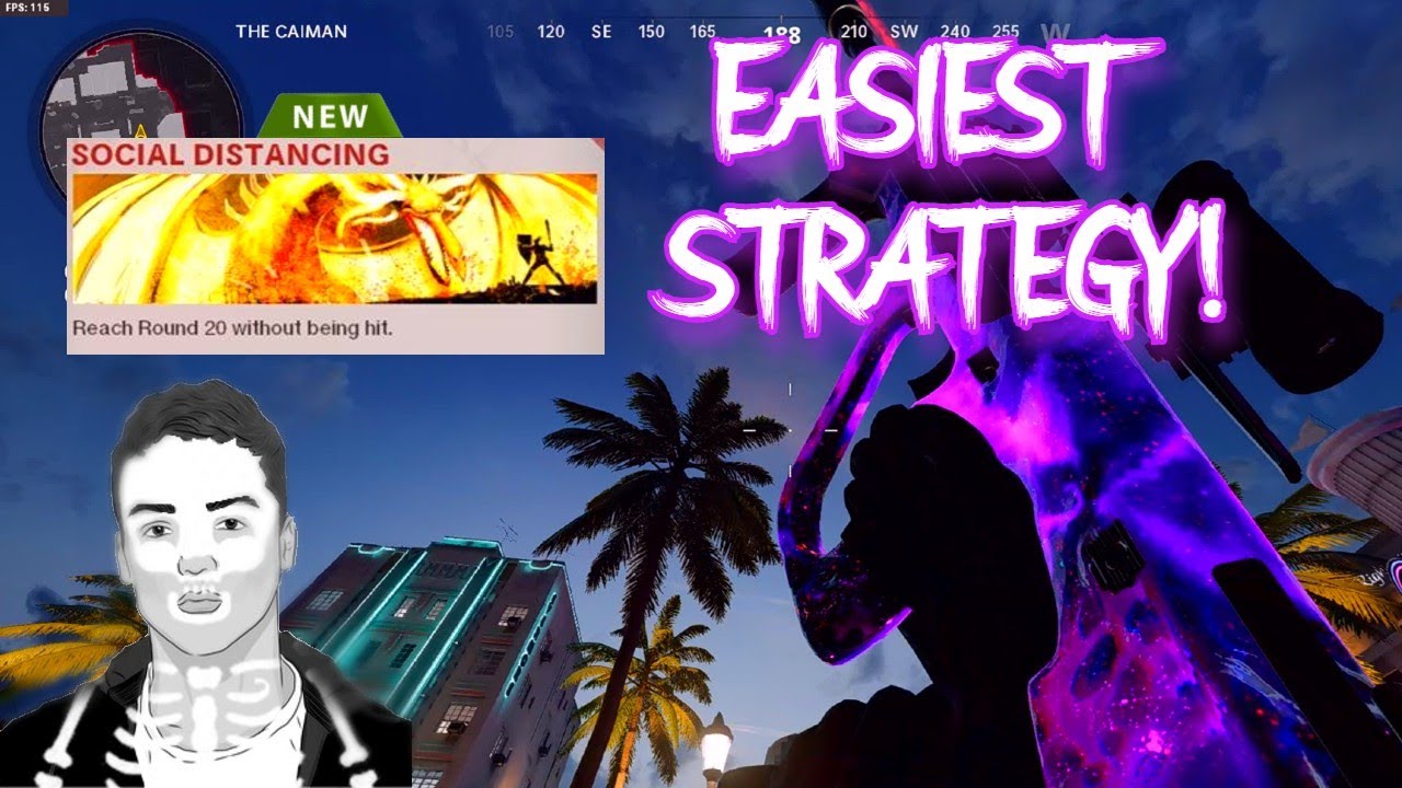 Easiest Way To Complete Social Distancing (Cold War Zombies Dark Ops)