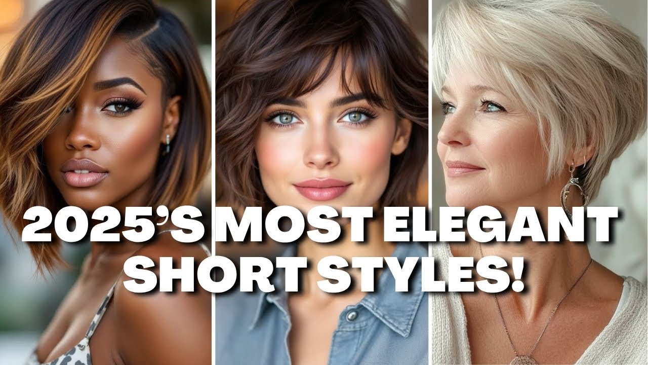 2025&rsquo;s Hottest Hair Trends: The Most Flattering Short Haircuts for Every Woman!