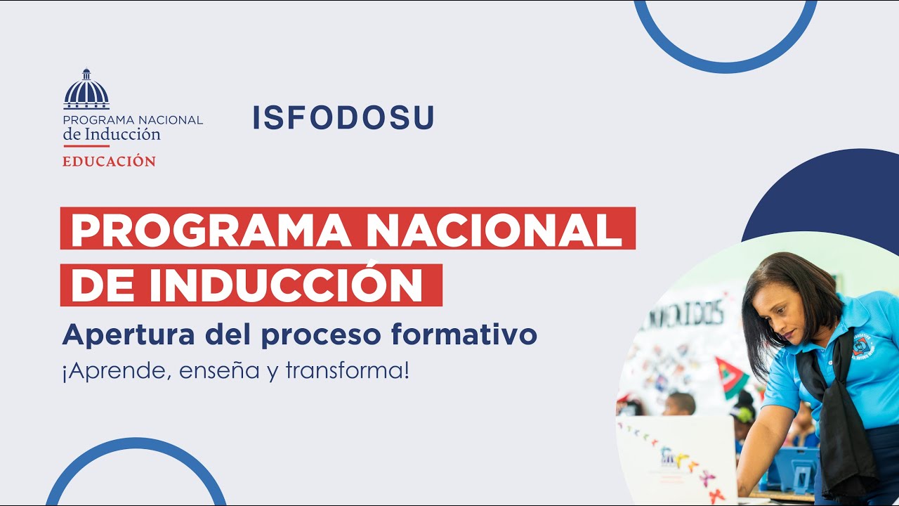Programa Nacional de Inducción | Webinar: Apertura de Proceso Formativo