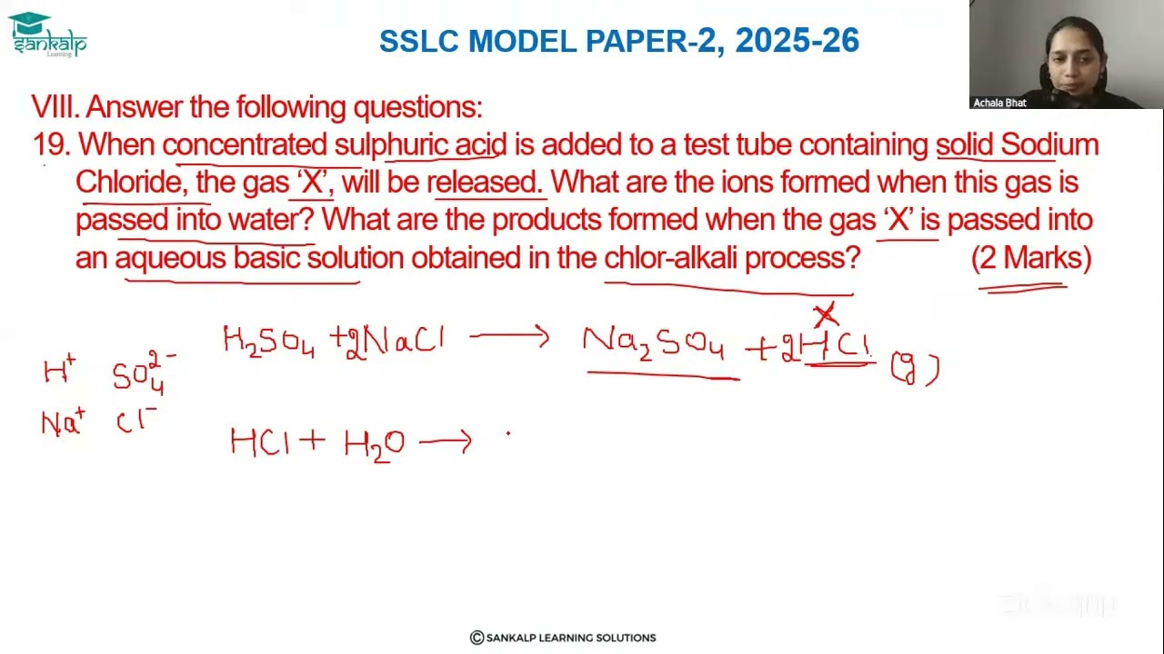 Model question paper 2 - Science - EM - Qno 19