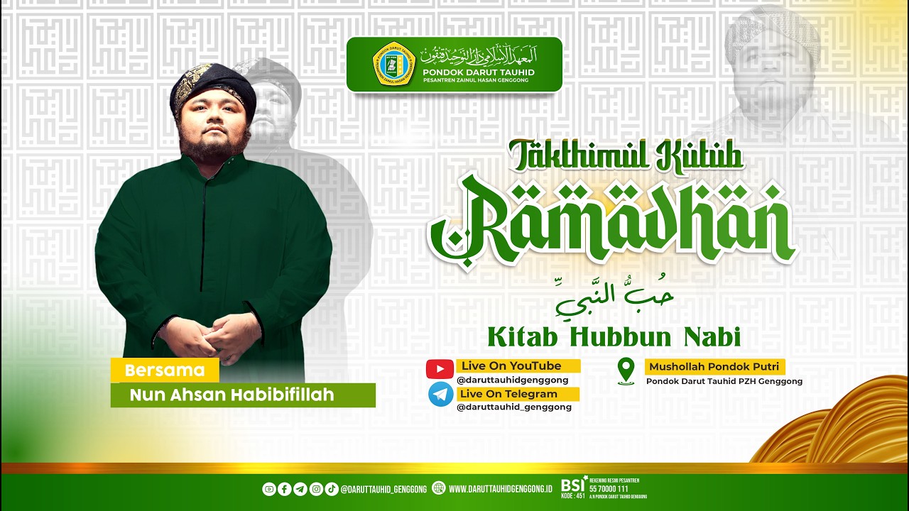 🔴LIVE NGAJI RAMADHAN | KITAB HUBBUN NABI