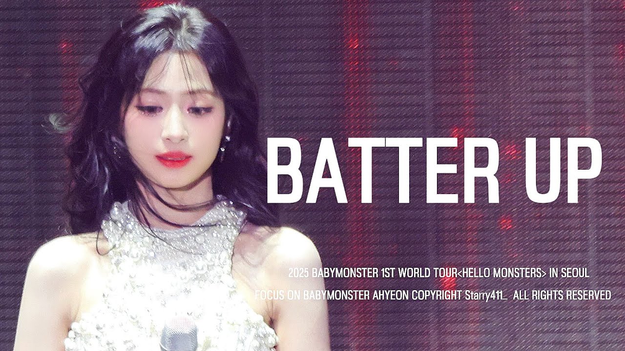 250125 HELLO MONSTERS IN SEOUL BABYMONSTER AHYEON 아현 'BATTER UP' 직캠