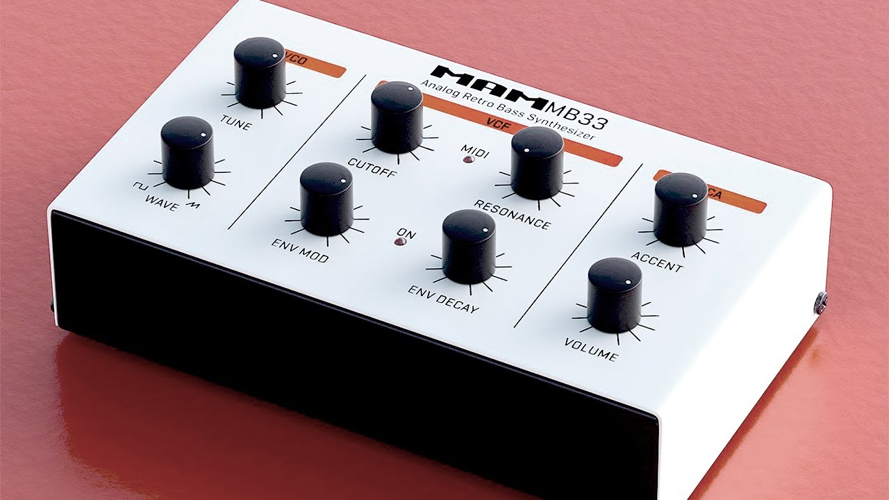 MAM MB33 Analog Retro Bass Synthesizer