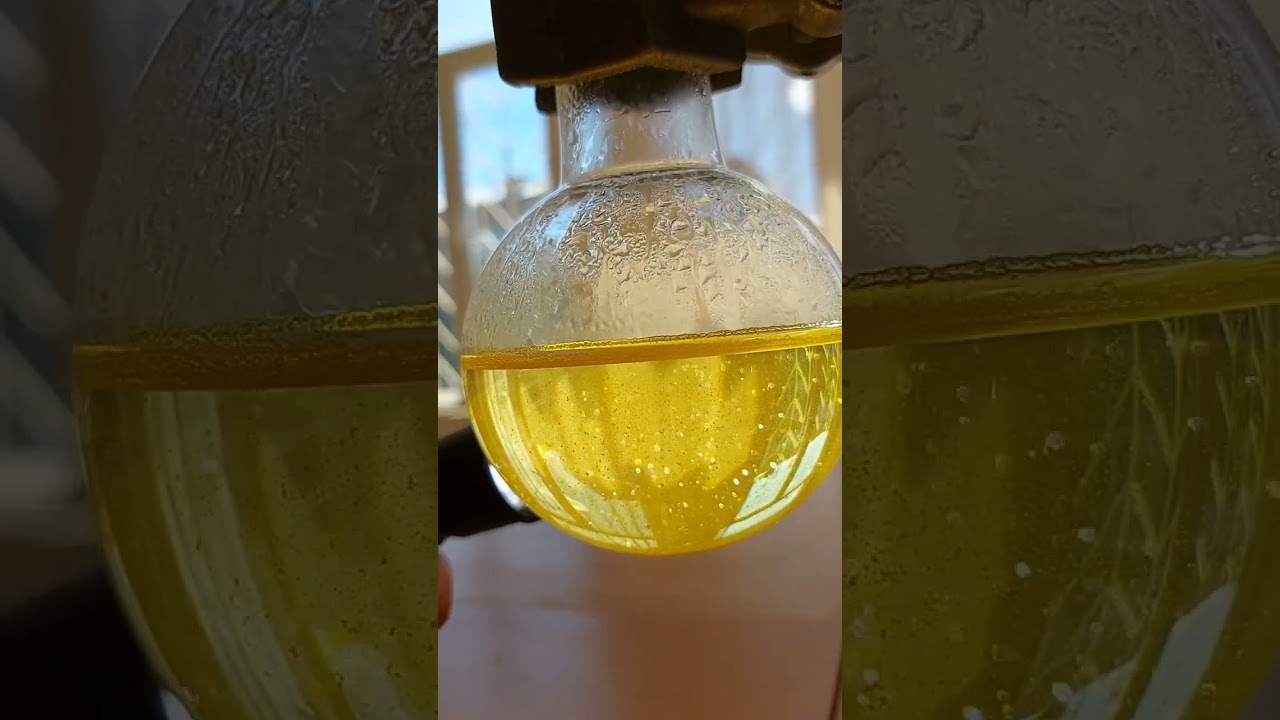 Փորձ`《Ոսկե անձրև》#chemistry #химия #քիմիա #science #золотой_дождь #Կարինե_Գևորգյանի_դասերը