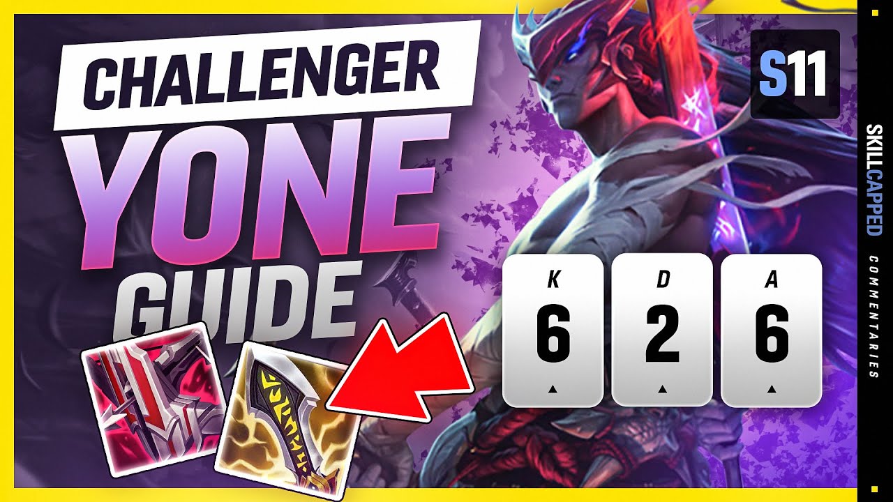 CHALLENGER Yone Guide - Learn How to HARD CARRY w/ Yone in Season 11