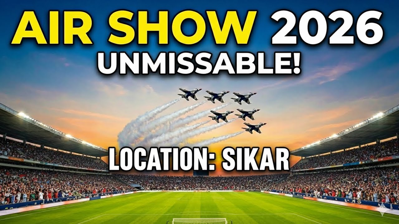 Air Show In Sikar || Govind Saini 