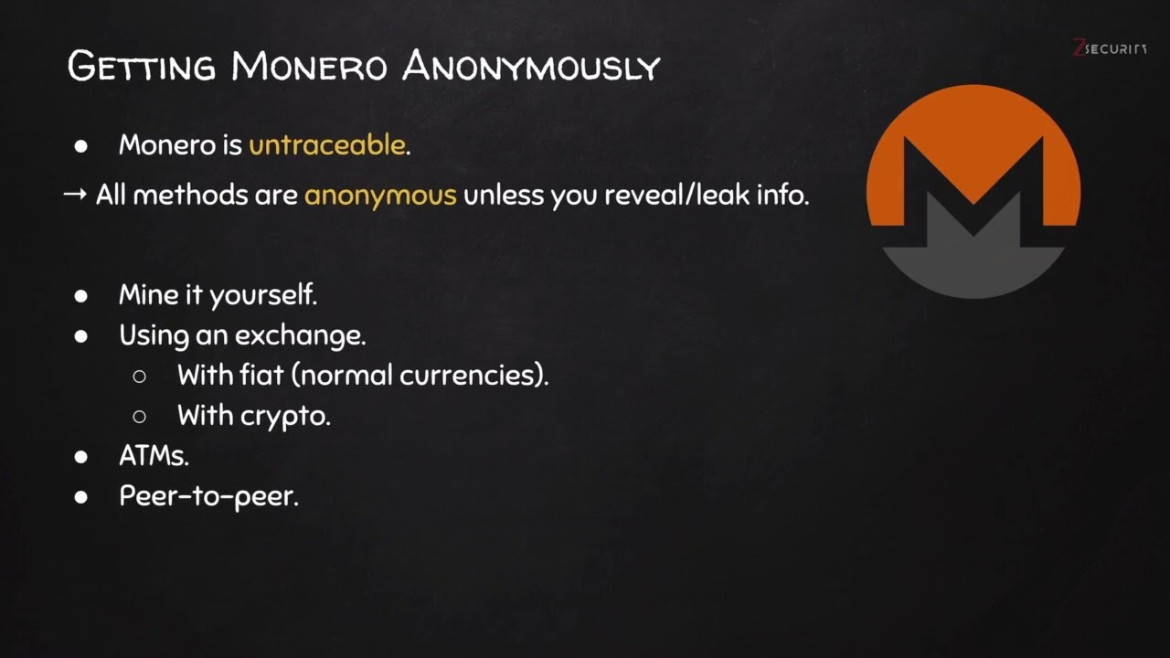 4 ways to Anonymously Get Monero