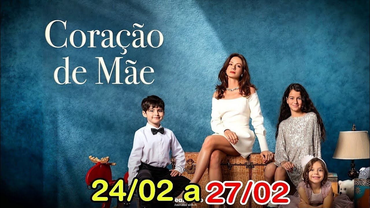 Cora&ccedil;&atilde;o de M&atilde;e - Resumo Semanal 24/02 a 27/02/2026 - Resumo da Semana 24 a 27 de Fevereiro novela 