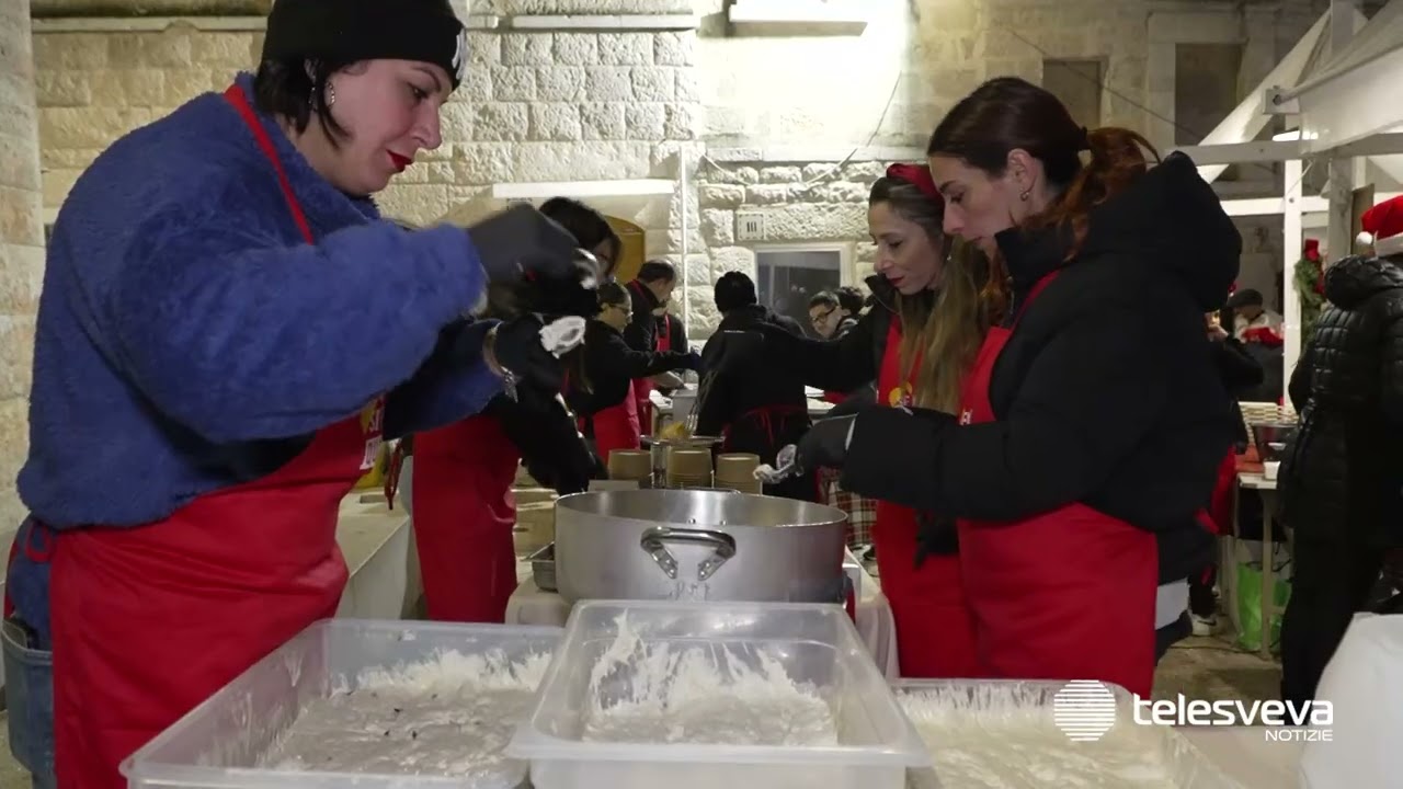 Corato: la magia del Natale nel centro storico prende forma tra luci, musica e degustazioni