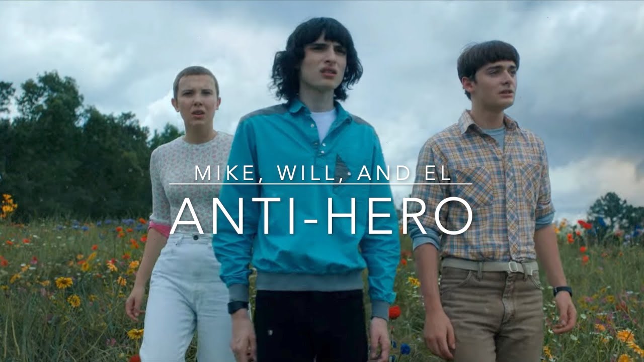 Stranger Things - Anti-hero - Mike, Will, and El