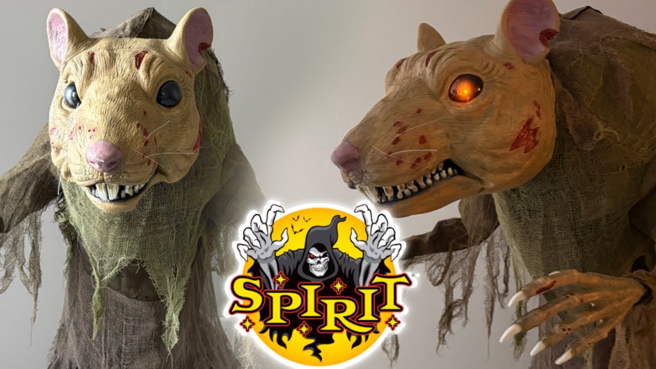 SEWER RAT UNBOXING - FIRST LOOK - Spirit Halloween 2025 Animatronic