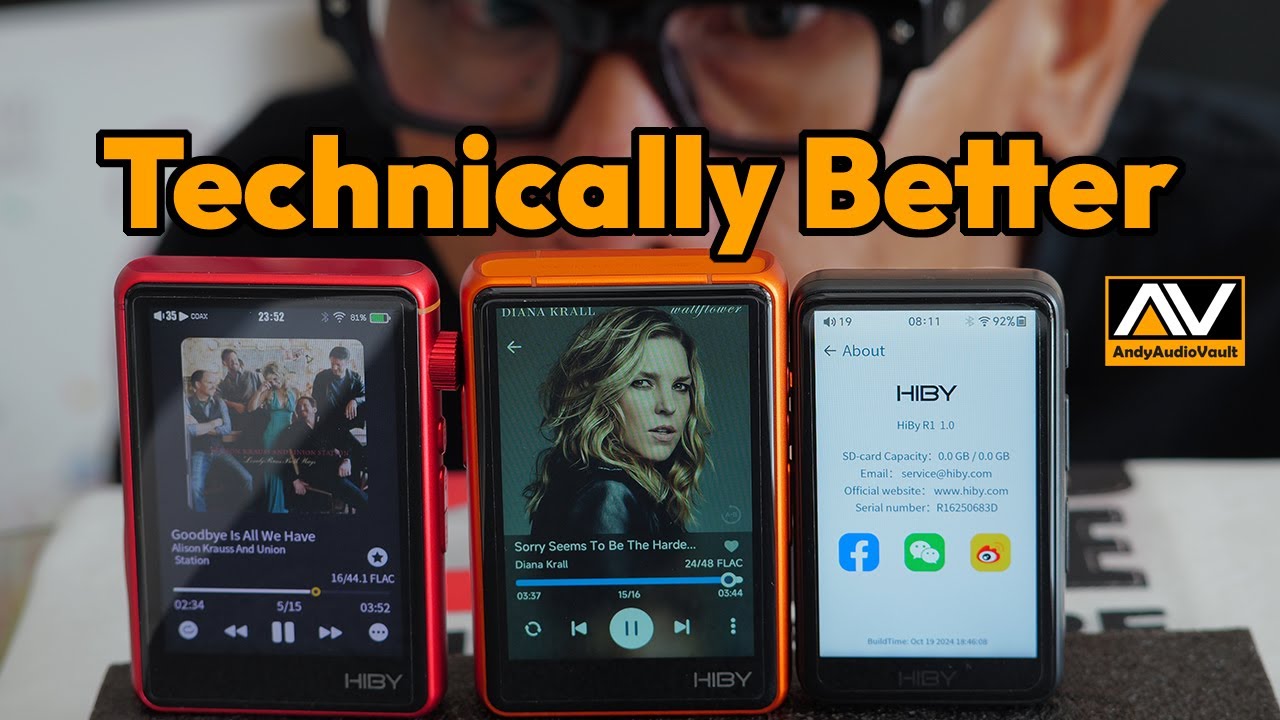 HIBY R3 Pro ii Compared vs other HIBY DAPs (R3 ii, R1 & R4)