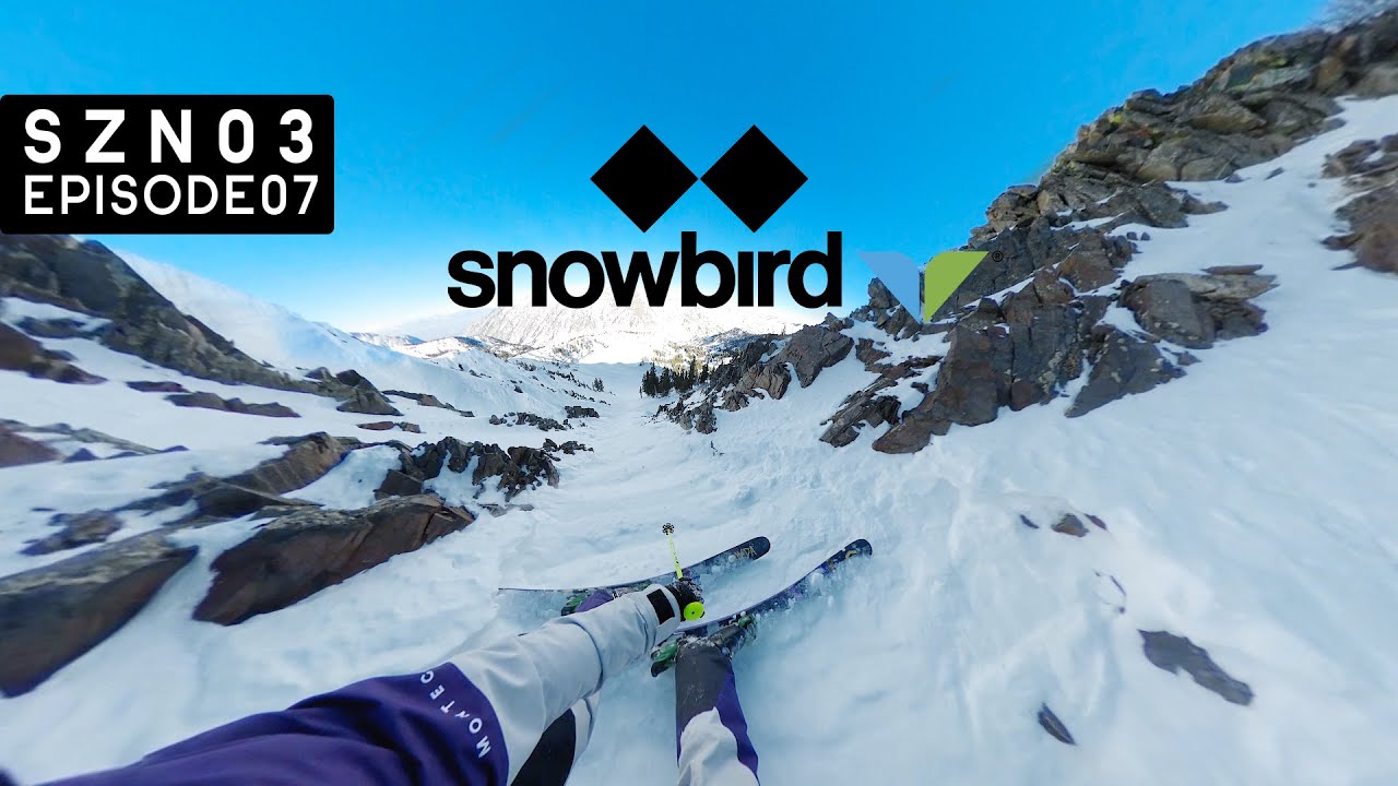 катание на лыжах в CIRQUE в SNOWBIRD!! || vanlife utah