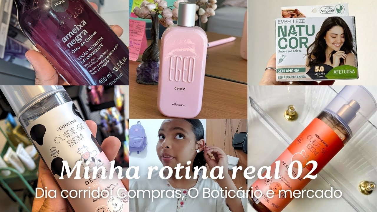 MINHA ROTINA REAL 02 | Loja de variedades, perfumaria, mercado e unboxing ✨🛍️