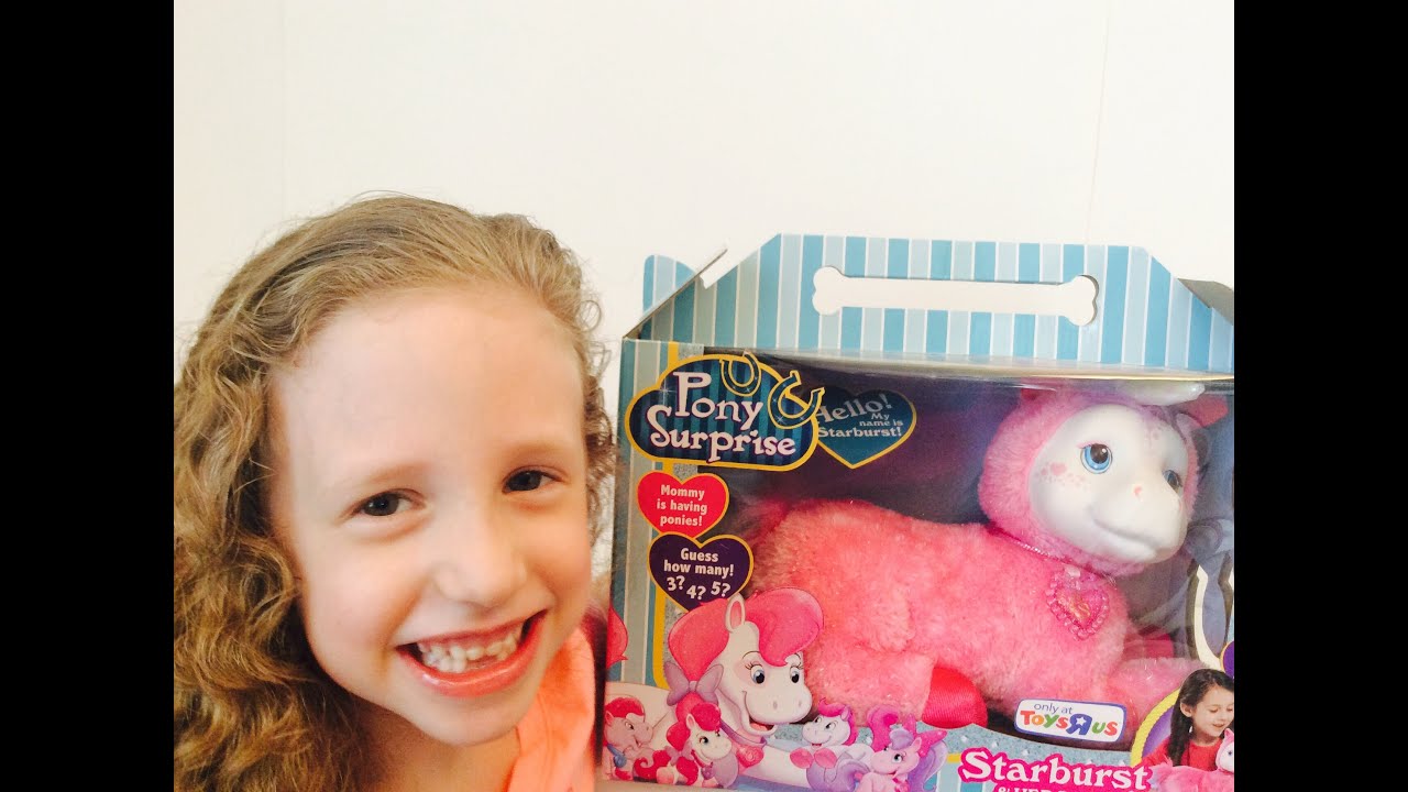Pony Surprise Unboxing! How many ponies will Starburst have? 3, 4, or 5? by New Toy Collector Family