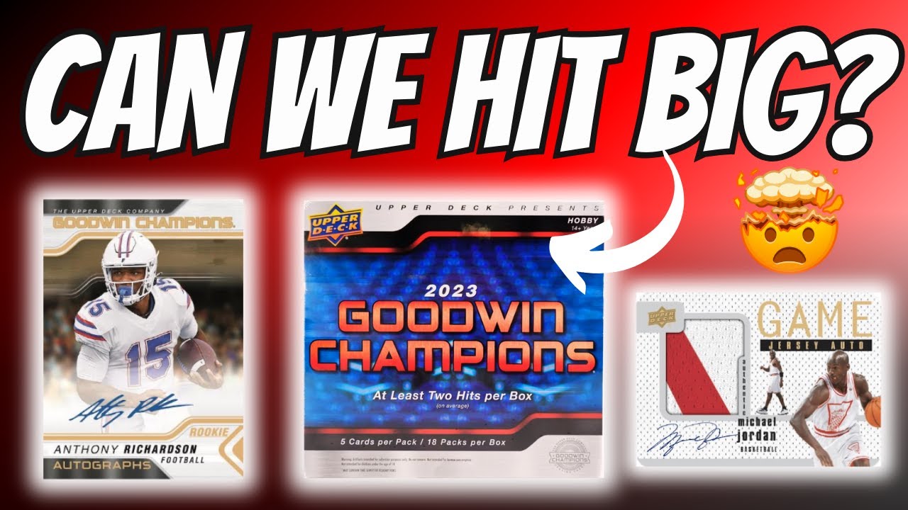 Ripping My 4th Box Of Goodwin Champions 2023! Can I Hit A Massive Card?🤔