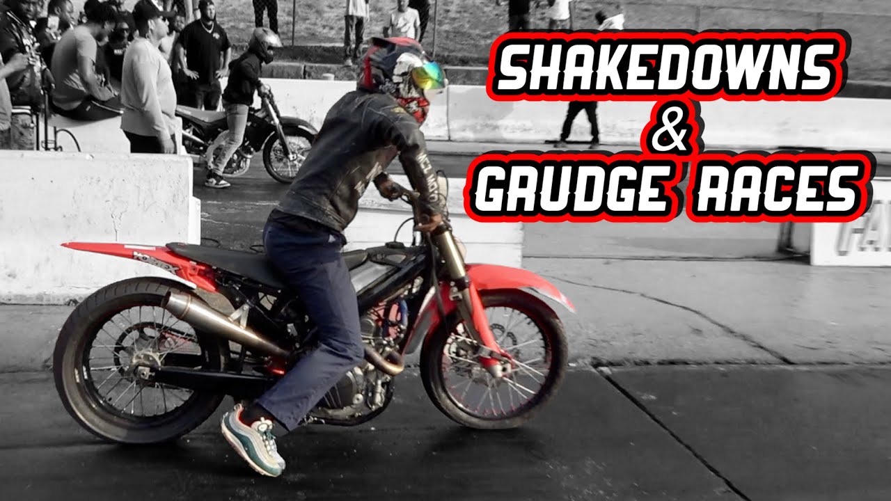 THE DIRT BIKES CAME TO RACE AND GAMBLE AT FAYETTEVILLE MOTORSPORTS PARK! SHAKEDOWNS AND GRUDGE RACES