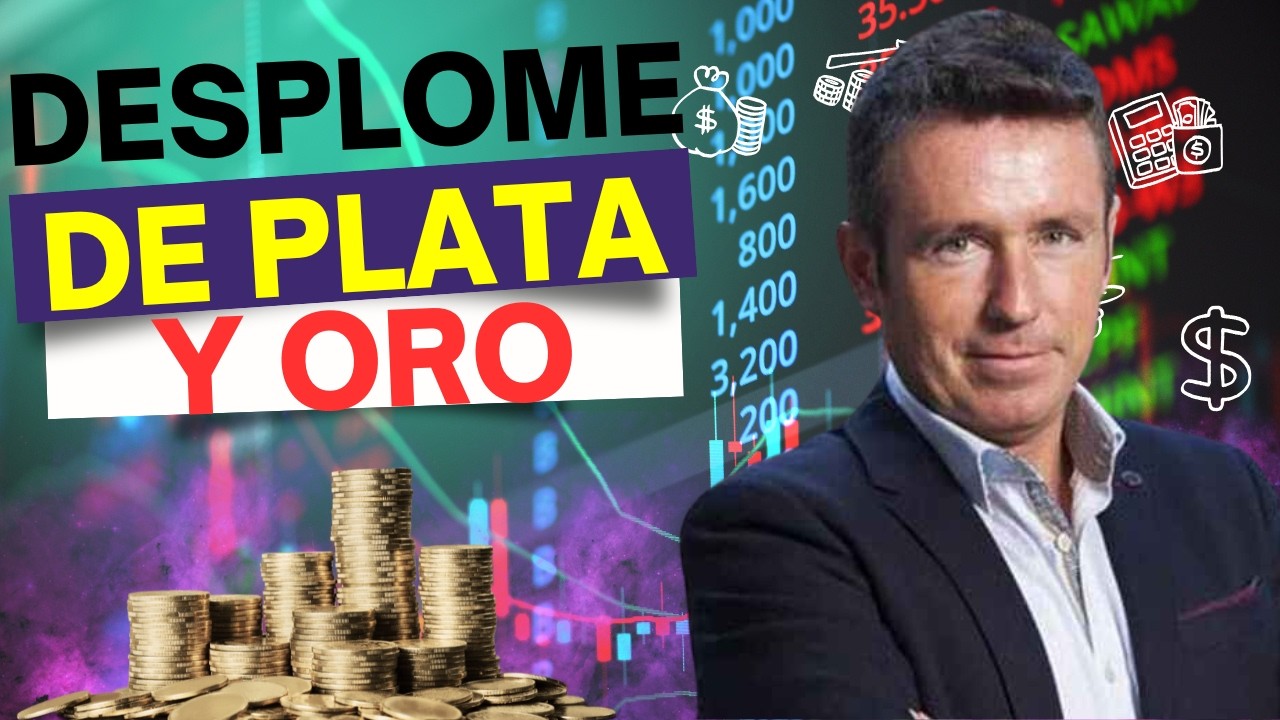 La Plata se desploma un 15% y el Oro pierde los 5.000: 
