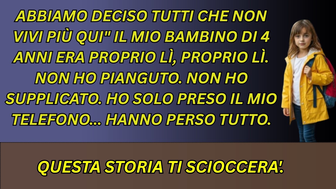 Mi ha cacciata davanti alla mia bambina — finché non ha letto i documenti del mutuo