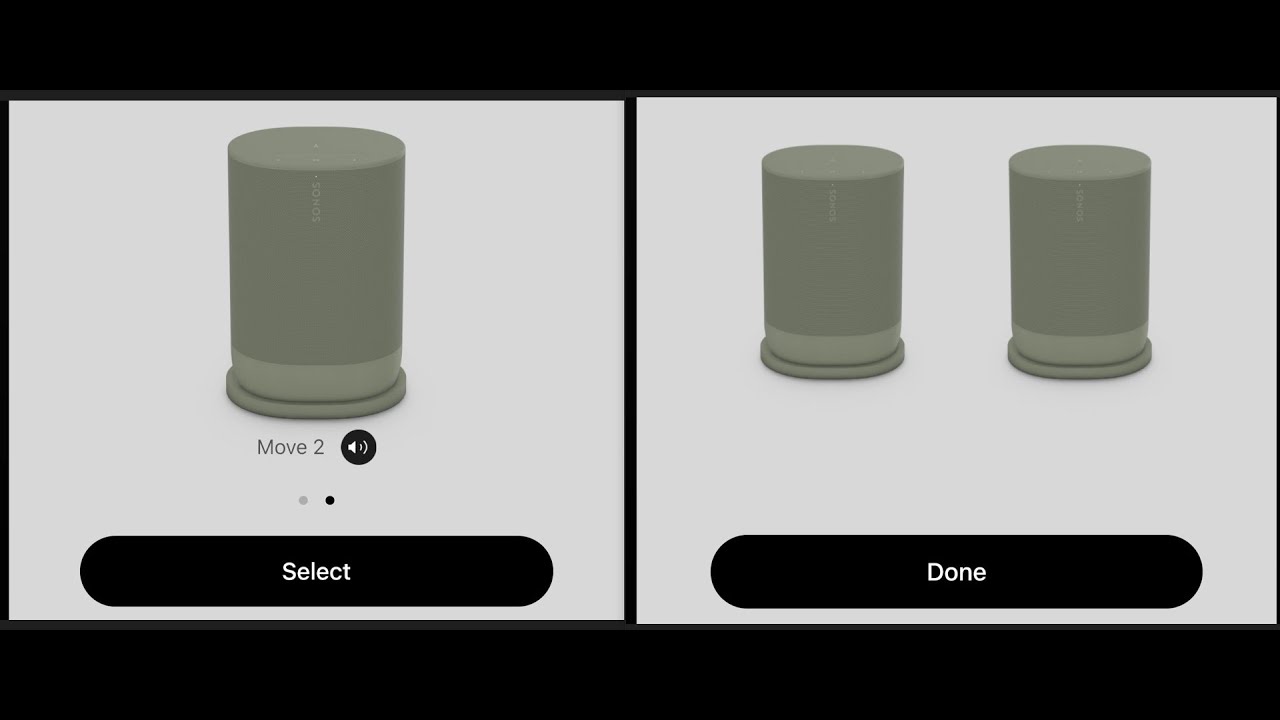 Sonos Move 2 - Single vs Stereo Pair - Test 1