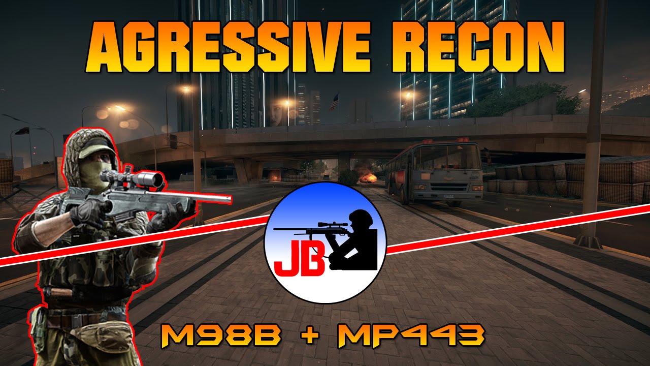 #BF4 - Agressive recon (Só os tiros difíceis)