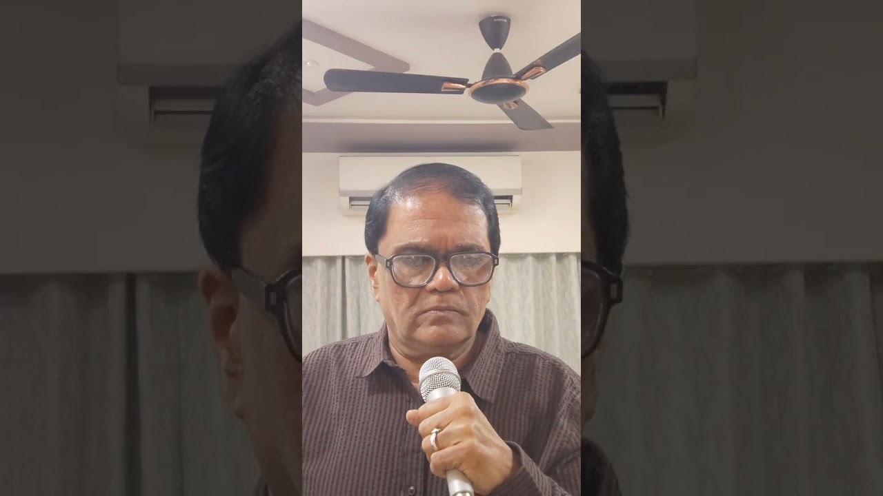 Toch chandrama nabhat sung by Great Babuji Sudhir Phadke ji 