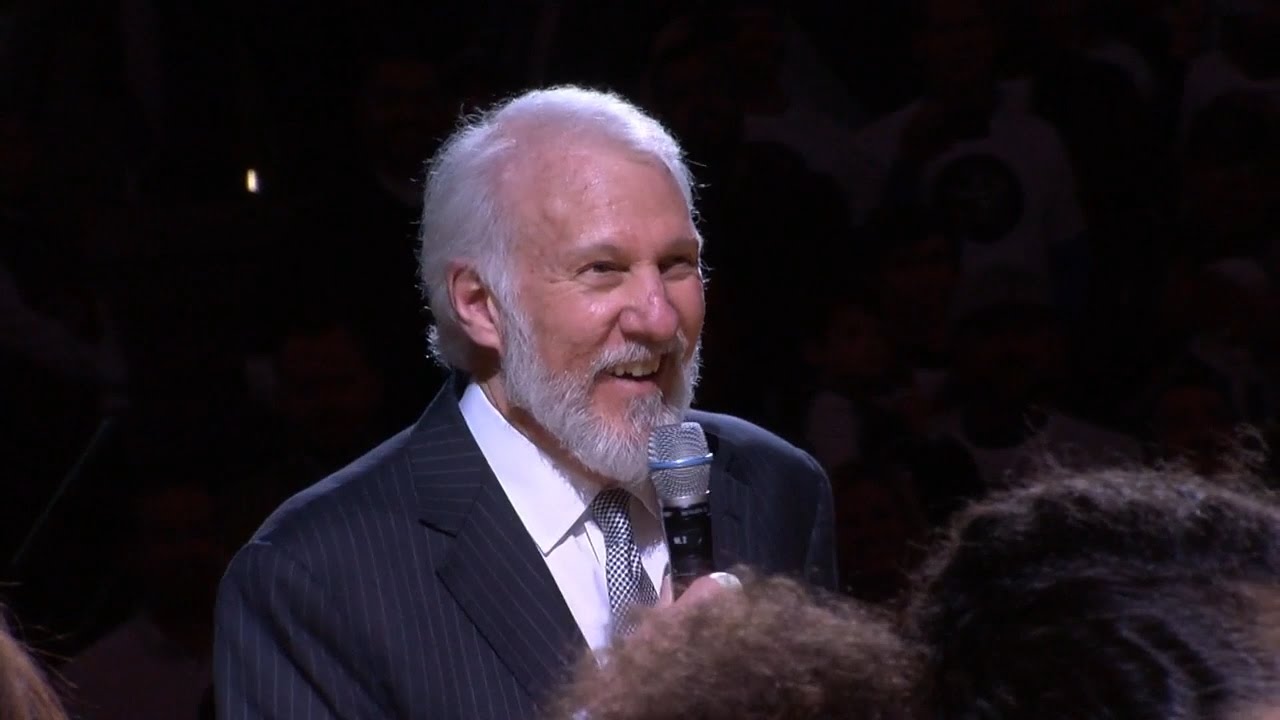 Gregg Popovich Speech | Tim Duncan Jersey Retirement Ceremony | December 18, 2016