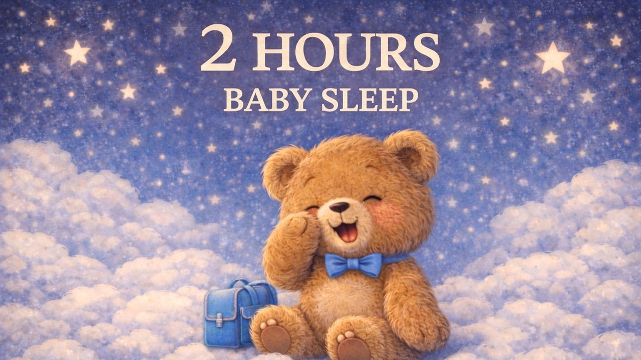 2 Hours Baby Nap Music ☁️ Calm Instrumental Lullaby | No Vocals
