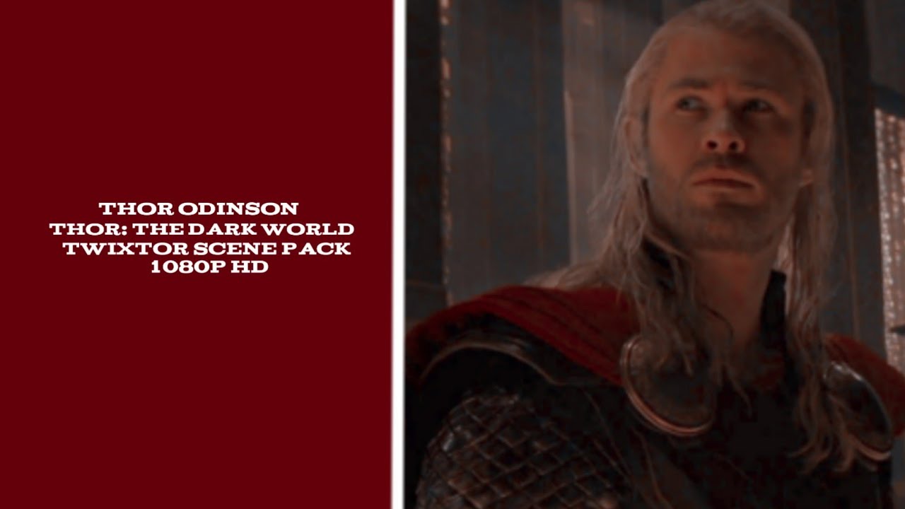 Thor Odinson (Thor: The Dark World) | Twixtor Scene Pack (1080p HD)