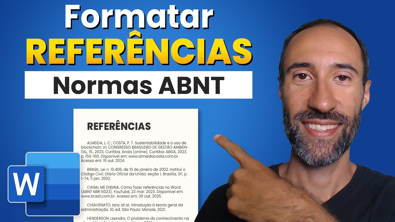 COMO FORMATAR REFERÊNCIAS ABNT 2025: Passo a Passo Simples | TCC e Artigos