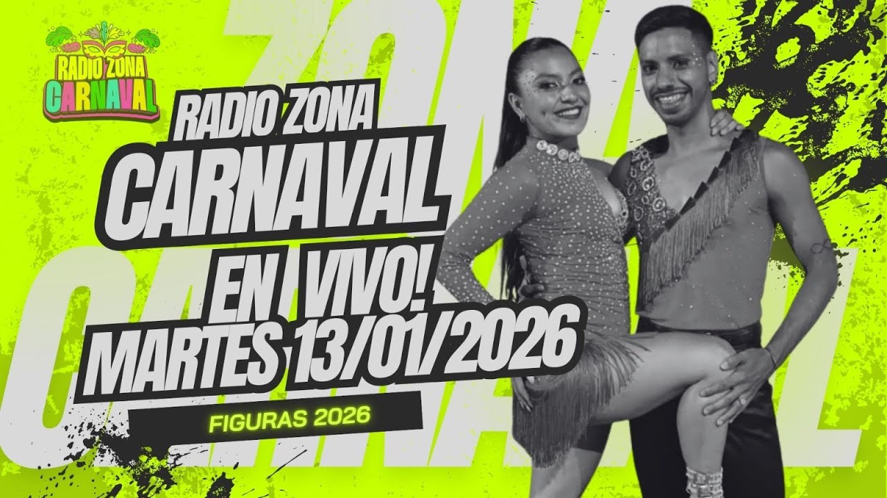 🔴EN VIVO! 🎭Zona Carnaval - Milagros y Braian - Pasistas comparsa Imperio - 13 Enero