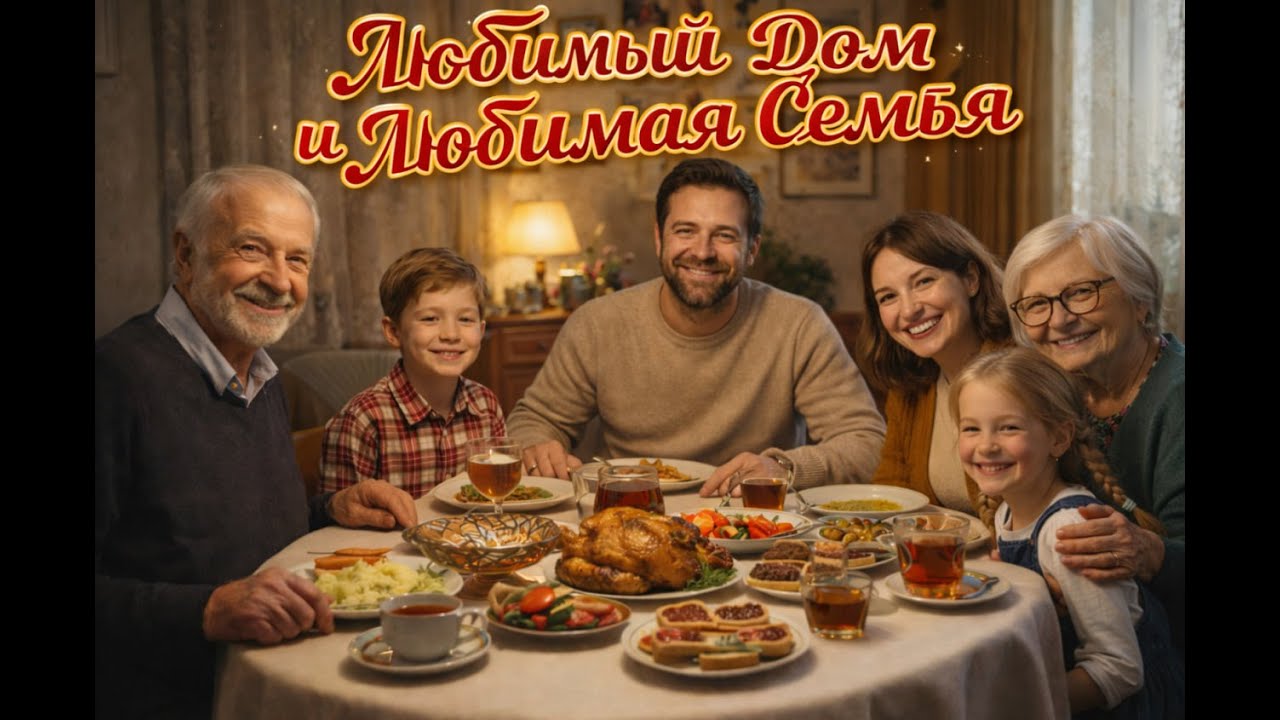 🔊ЛЮБИМЫЙ ДОМ И ЛЮБИМАЯ СЕМЬЯ ❤️— тёплая песня о жизни | Душевная музыка #семья #музыкадлядуши