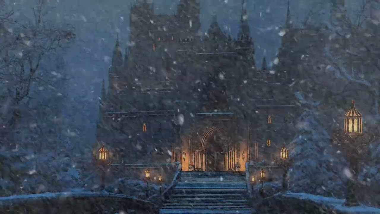 Blizzard Night Soundscape | Endless Snowstorm | Relaxation and Calm