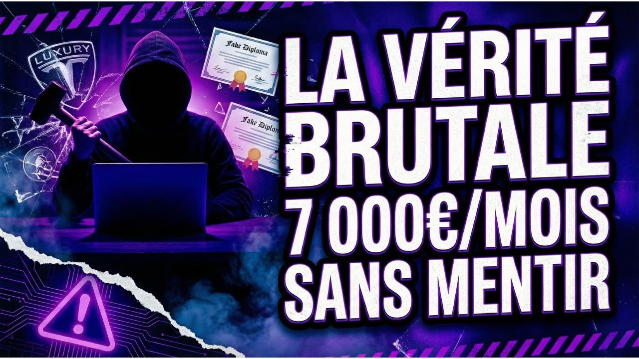 Mon Business Invisible à 7000€ nets par Mois : Sans Visage, Sans Exposition, Sans Lambo
