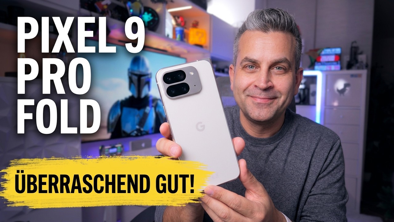 Pixel 9 Pro Fold: 𝗨̈𝗯𝗲𝗿𝗿𝗮𝘀𝗰𝗵𝗲𝗻𝗱 𝗚𝗨𝗧! (5 Wochen Test)