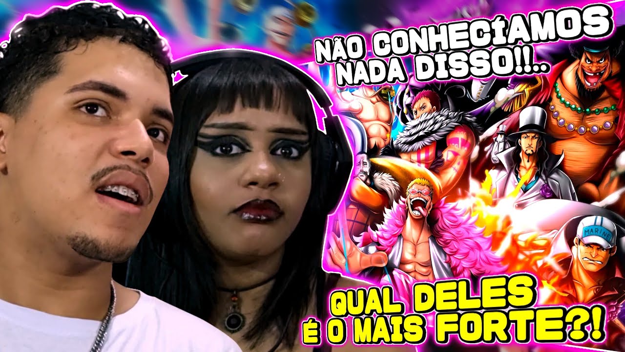 CONHECENDO One Piece: Vilões (One Piece) - Ambição | M4rkim [Yoru e Asa React]
