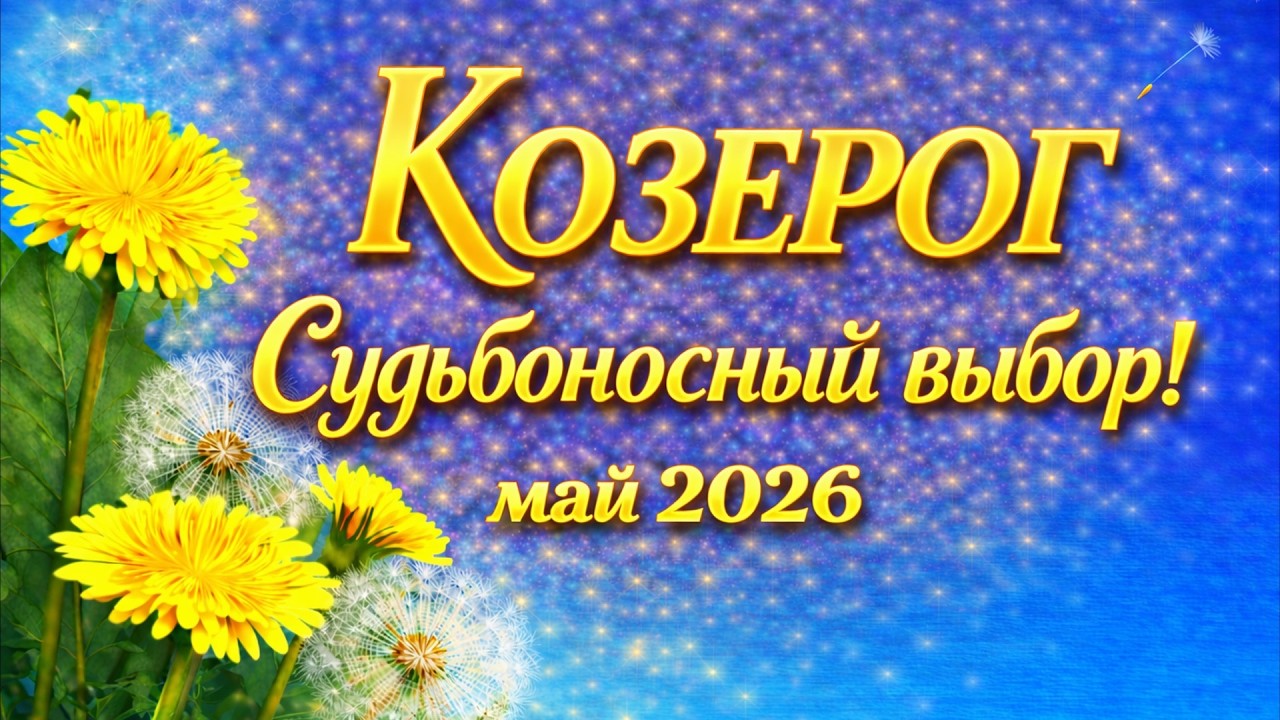 💖КОЗЕРОГ♑🐐 - ТАРО ПРОГНОЗ на МАЙ 2026 - ПРОГНОЗ, РАСКЛАД ТАРО - ГОРОСКОП, ОНЛАЙН ГАДАНИЕ💎🔮📈