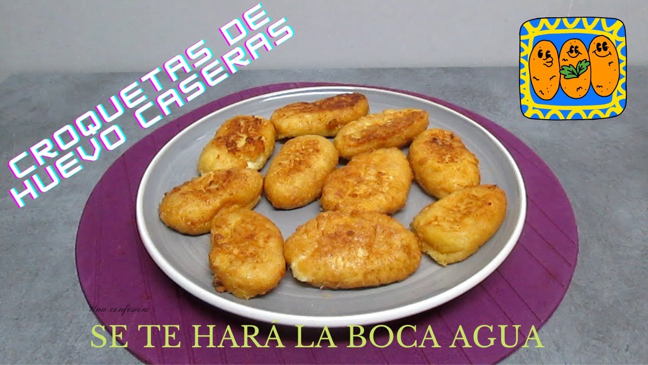 CROQUETAS de HUEVO / Receta de mi madre